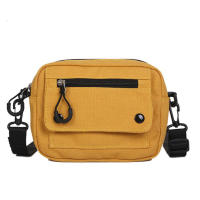 Bolso De Hombro Para Mujer Mini Estudiante Sencillo Pequeño Cruzado Casual Con Cierre De Cremallera Bolso De Mano De Lona - details 9