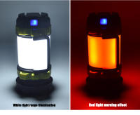 Linterna Portátil Recargable LED Super Brillante Con Fuente De Luz Doble Para Camping Y Excursiones Al Aire Libre Tipo C - details 8