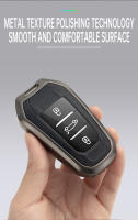 Nueva Funda De Llave Inteligente De Metal Para Coche Peugeot 308 408 508 2008 3008 4008 5008 Citroen C4 C4L C6 C3-XR Picasso DS3 DS4 DS5 - details 4