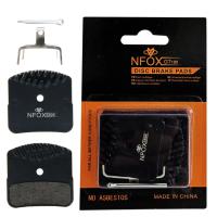NFOX Freno De Disco Hidráulico Para Scooter Y Vehículo Eléctrico Cuatro Pistones Pastillas De Freno De Resina Semi Metálica Cerámica Base De Cobre - details 1