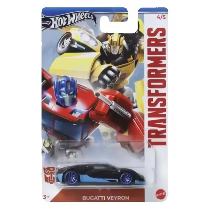 Hot Wheels Transformers Series (2024) Bugatti Veyron 4/5 - 1