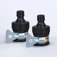 2pcs Adaptador De Grifo Universal Duradero Conector Rápido De Plástico Para Lavado De Coche Riego De Jardín - details 1