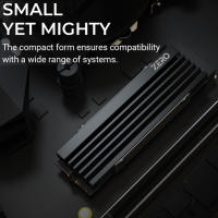ID-COOLING M05 Disipador De Calor Para SSD M.2 2280 Aluminio Con Parche De Silicona Térmica Eficiente Para PC Radiador Para NVME - details 1