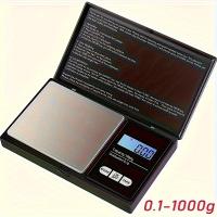 Báscula De Bolsillo Precisa 0.1g Compacta Portátil Con Pilas Incluidas Ideal Para Joyería Y Automóviles - details 0