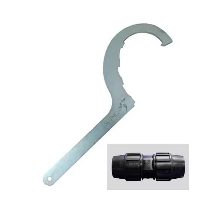 Suinga Llave Acero Apriete 40mm-63mm para Polietileno y Latón - Marca - 1