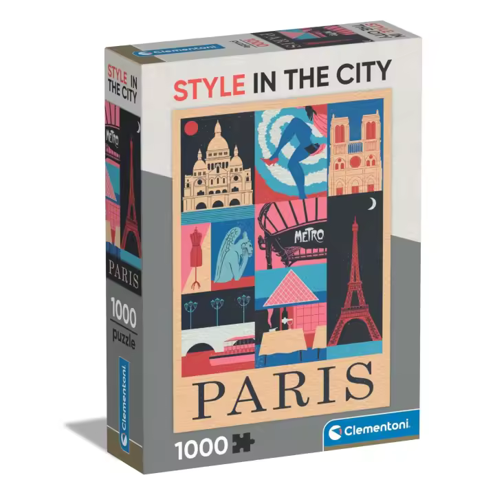XOCOTŌ® Puzzle 1000 Piezas "Style in the City" Milano, Paris, London, Berlin, Venezia, Barcelona - Puzzle Adulto, Alta Calidad 50x70cm - Producto Original Certificado - XOCOTO · Tu Hogar, Cleverly Simpl - 1
