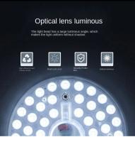 Lámpara LED De Anillo Redondo 36W 24W 18W 12W Blanco Frío Panel De Techo AC220V Dimming Tricolor Para Uso Industrial - details 3