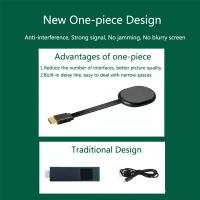 TV Stick inalámbrico compatible con HDMI 1080P para Chromecast 3, receptor de pantalla WiFi para Netflix, Dongle Miracast, Anycast - details 4