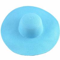 Gorro De Sol Para Mujer Con Gran Alas Plegable Verano Protección Solar Color Sólido Sombrero De Playa Casual Para Exteriores - details 4