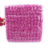 144pcs Rosas Artificiales De Espuma Para Decoración De Hogar Boda Navidad Casamiento Arco De Flores DIY Regalo De Novia - details 14