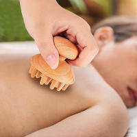 Herramienta De Masaje De Madera 6 En 1 Para Terapia Lymphática Desplazamiento Masajeador Anticelulitis Fascia Rodillo Masajeador Para Relajación Muscular Corporal - details 18