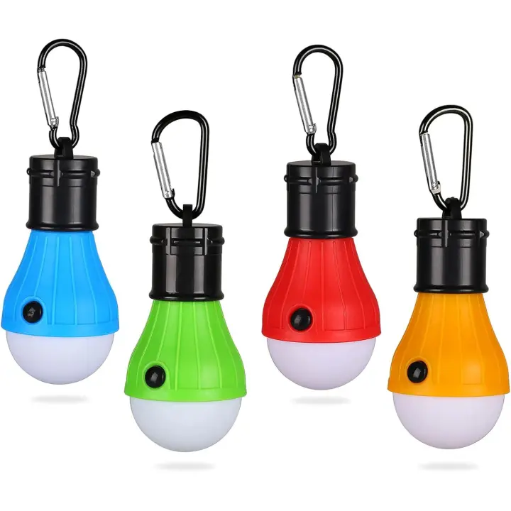 Luz de camping, Luz De Tienda de campaña Luz de camping LED de 3 Modos Luz de camping waterproof IP65 with mosquetón adecuado para camping, senderismo, emerjan al Aire Libre - 1