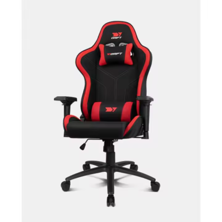 Drift Dr110br Silla Para Videojuegos Butaca Para Jugar Asiento Acolchado Negro, Rojo - 1