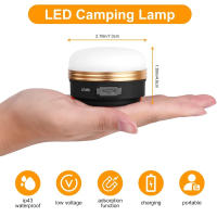 Lanterna De Camping LED Recargable De Alta Potencia Con Base Magnética Y Modos Trípode Para Exteriores Emergencias Senderismo - details 6