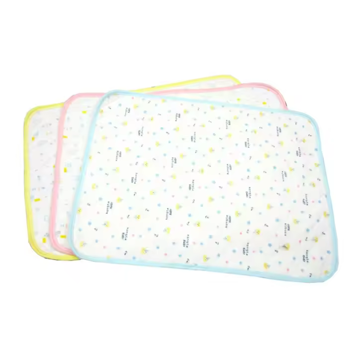 Nueva Funda De Camión De Bebé Recién Nacido Algodón Suave Plegable Impermeable Para Silla De Paseo Paño De Diaper Reciclable Cubierta De Colchón De Bebé Color Aleatorio - 1