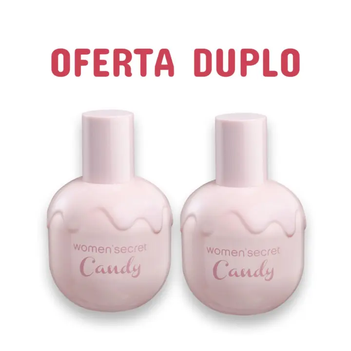 OFERTA DUPLO WOMEN SECRET CANDY TEMPTATIONS EDT 40 ml SPRAY SIN CAJA - 1