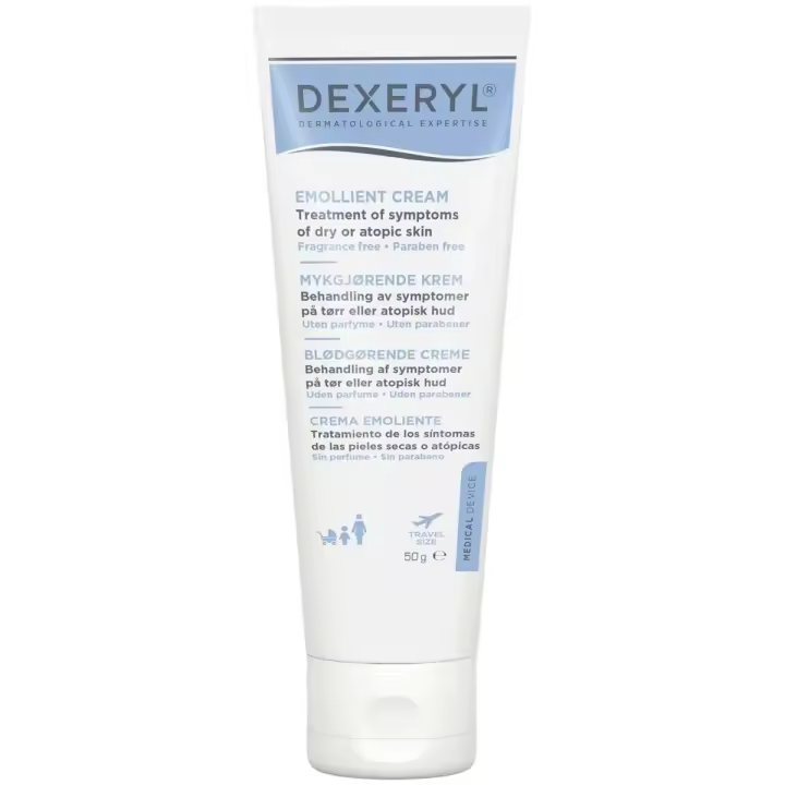 Ducray Dexeryl Crema Emoliente Tubo 50G - 1