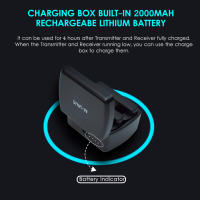 Sistema De Transmisión Inalámbrico M-VAVE WP-8 Para Guitarra Eléctrica Con Recibidor Y Transmisor Batería Integrada Y Caja De Carga 3.5mm Y 6.35mm - details 6