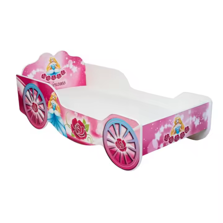 Cama de criança com colchão e estrado incluídos140 x 70 Kobi Carriage - 1