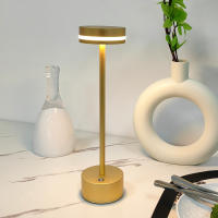Lámpara De Mesa LED Ajustable Para Regalo Decoración De Hogar Y Camping Luz Nocturna Pequeña Con Material De Aluminio Y Batería Recargable - details 7