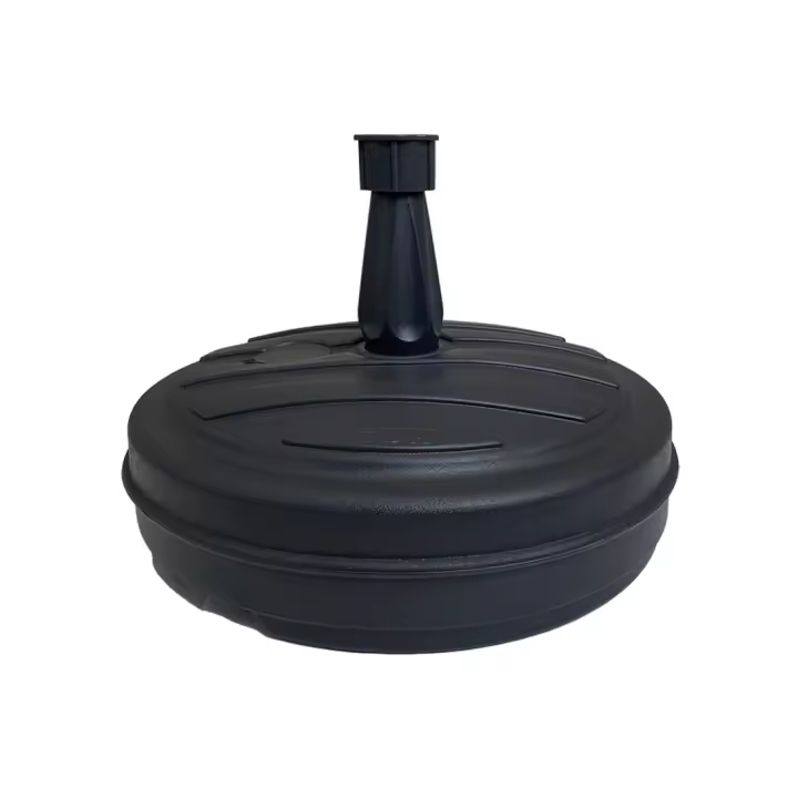 Acomoda Textil – Base de Sombrilla Rellenable con Agua o Arena Resistente y Estable para Terraza, Jardín y Patio. Pie de Sombrilla Robusto y Transportable para Parasol. - 1