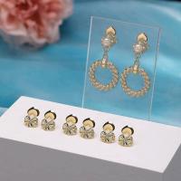 4 pares de elevadores de pendientes, cierres de corazón hipoalergénicos para orejas caídas, ajustables para pendientes pesados. - details 3
