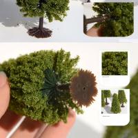 10PCS Árboles De Pino Para Modelo De Construcción Mesa De Arena Material De Modelado Pinus Landscape Christmas Tree Tower - details 2