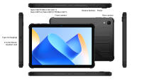 BMAX i10S Pro Tablet Rugerizada IP68 Antichoque Agua Polvo 10.1" 1920x1200 14GB+128GB T616 10000mAh Android 14 4G - details 20