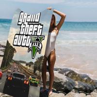 Toalla De Playa GTA 5 Grand Theft Auto Anime Absorbente Y Suave Para Niños Regalo Ideal Para Viajes Camping Gimnasio Tamaño 30x60 Cm - details 4