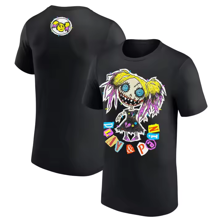 Camiseta WWE Alexa Bliss Para Hombres Y Mujeres Verano 2025 Deportiva Casual Cuello Redondo Manga Corta Algodón Transpirable Para Competencias De Fitness Y Play Pain - 1