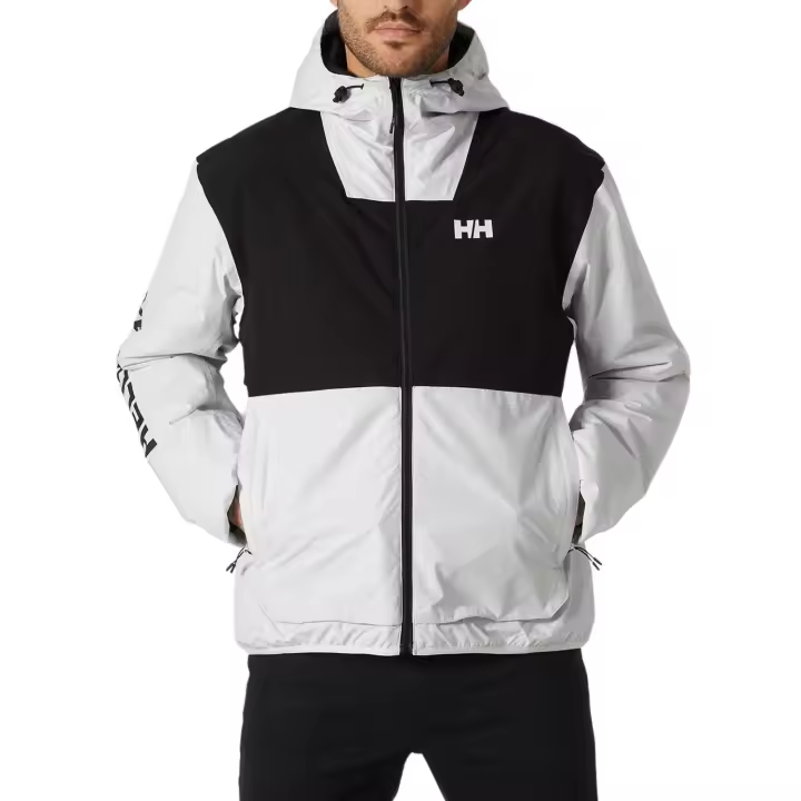 Chaqueta Helly Hansen Ervik Ins Rain Blanco Hombre - 1