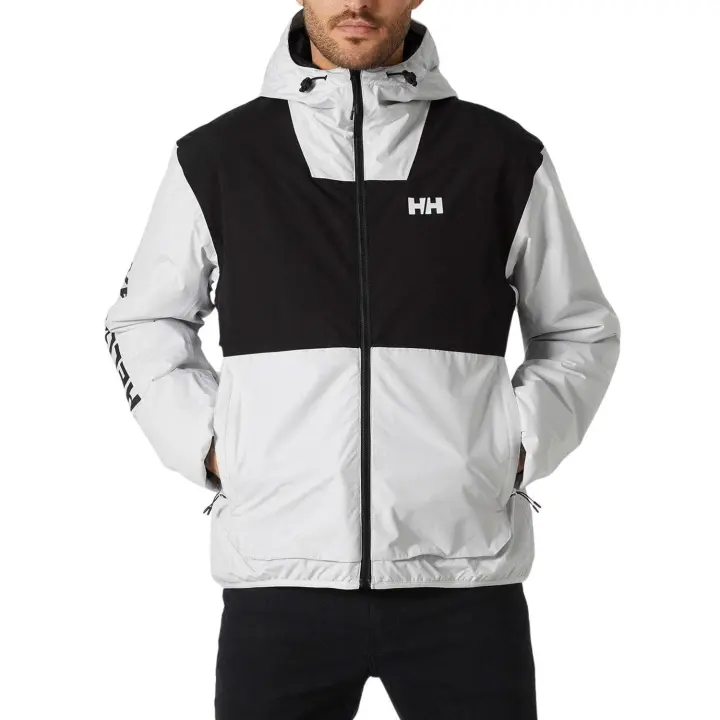 Chaqueta Helly Hansen Ervik Ins Rain Blanco Hombre - 1