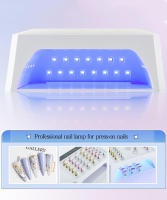 Lámpara De Uñas Profesional 2 En 1 UV LED No Rechargeable 178W Secador De Esmalte De Gel Para Manicura Máquina De Dos Manos - details 4