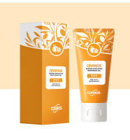 Gel exfoliante blanqueador, gel exfoliante de naranja, suave y no irritante, limpieza profunda, ilumina el tono de la piel. - details 4