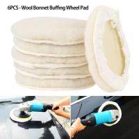 Nuevo Set De Pads De Pulido Para Coche Con Rueda De Lana Y Disco De Perforación 6/7 Pulgadas Herramientas De Cera Y Pintura Para Automóvil - details 11