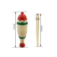Juguete De Pescado De Madera Instrumento Musical De Orff Para Niños Juego Educativo Para Bebés Aprendizaje Musical Regalos De Navidad - details 3
