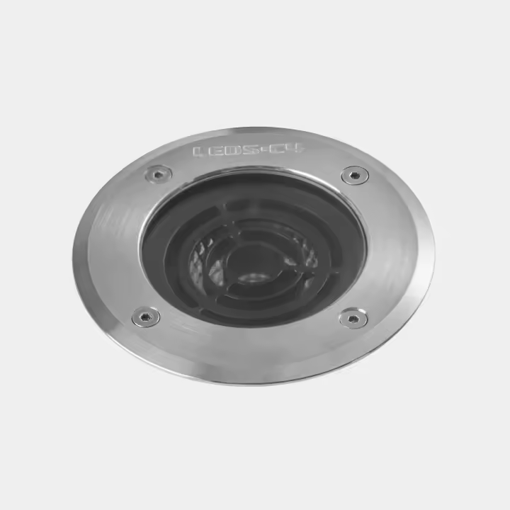 LEDS·C4 Empotrable De Suelo Ip65-Ip67 Kay 185Mm Led 21.6W Blanco Cálido - 3000K On-Off - 1