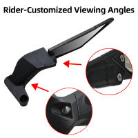 Espejo Lateral Para Motocicleta Honda CB1000R CB650R CB650F CB500 CB300 CB200X CB125 Kit De Winglets Oscuros Accesorios Para Motocicletas - details 28