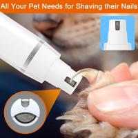 Kit De Aseo Para Perros Y Gatos Recortadora De Pelo Batería Recargable Silenciosa Cortador De Uñas Y Afeitadora Para Mascotas - details 3