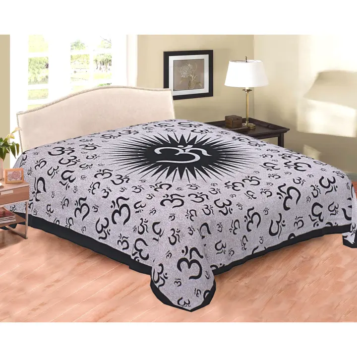 Printex - Tapestry Tapiz con Estilo de Mandala Indio - 220 x 240 cm- Pareo Manta Picnic,Yoga, Antiarena, Multiusos, Decoracion Pared, Toalla de Playa - 1