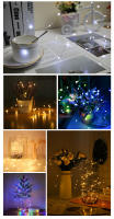Luces De Cadena LED Con Hilo De Cobre 2M 3M 5M 10M Para Decoración De Fiesta De Boda Y Navidad Iluminación De Guirnalda Eléctrica Al Piloto - details 14