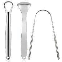 Limpia Lenguas De Acero Inoxidable Para Adultos Y Niños Portátil Elimina La Capa Del Lenguaje Cuidado Oral Personalizado Herramienta Dental - details 4