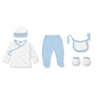 INTERBABY | SET PRIMERA PUESTA 0-6M | SET REGALO 5 PIEZAS BAMBOO - details 0