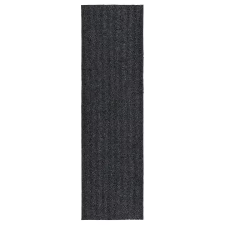 vidaXL Alfombra de pasillo atrapa suciedad 100x350 cm gris antracita - 1