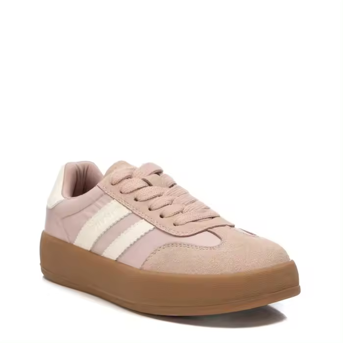 XTI KIDS Deportivo XTI Niña, Zapato Casual Unisex, Cordones Regulables, Suela Antideslizante - 1