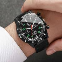 Reloj De Pulsera Deportivo Para Hombre Casual Con Bisel De Silicona Dial Arábigo Cuarzo Sin Caja Reloj Hombre - details 11