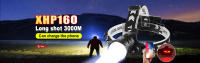 Linterna Frontal LED Potente XHP160 9000 Lumens Recargable USB Impermeable 3KM Para Camping Pesca Caza Senderismo - details 0