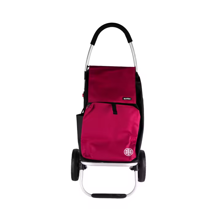 Cofan Carro de la Compra Plegable Cofan | Aluminio | 43 Litros - 1