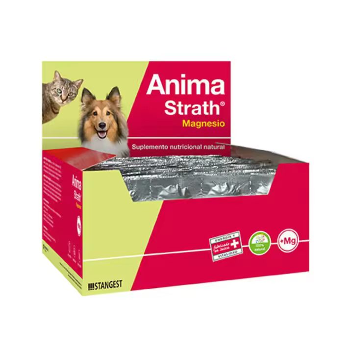 Anima Strath Magnesio 360 comprimidos Fortificante natural con Magnesio para perros y gatos STANGEST - 1
