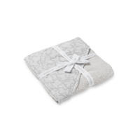 Capa de baño TOUS Baby con capucha, en tejido de rizo al tono y en suave algodón estampado Kaos. - details 2